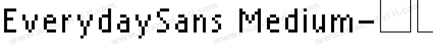 EverydaySans Medium字体转换